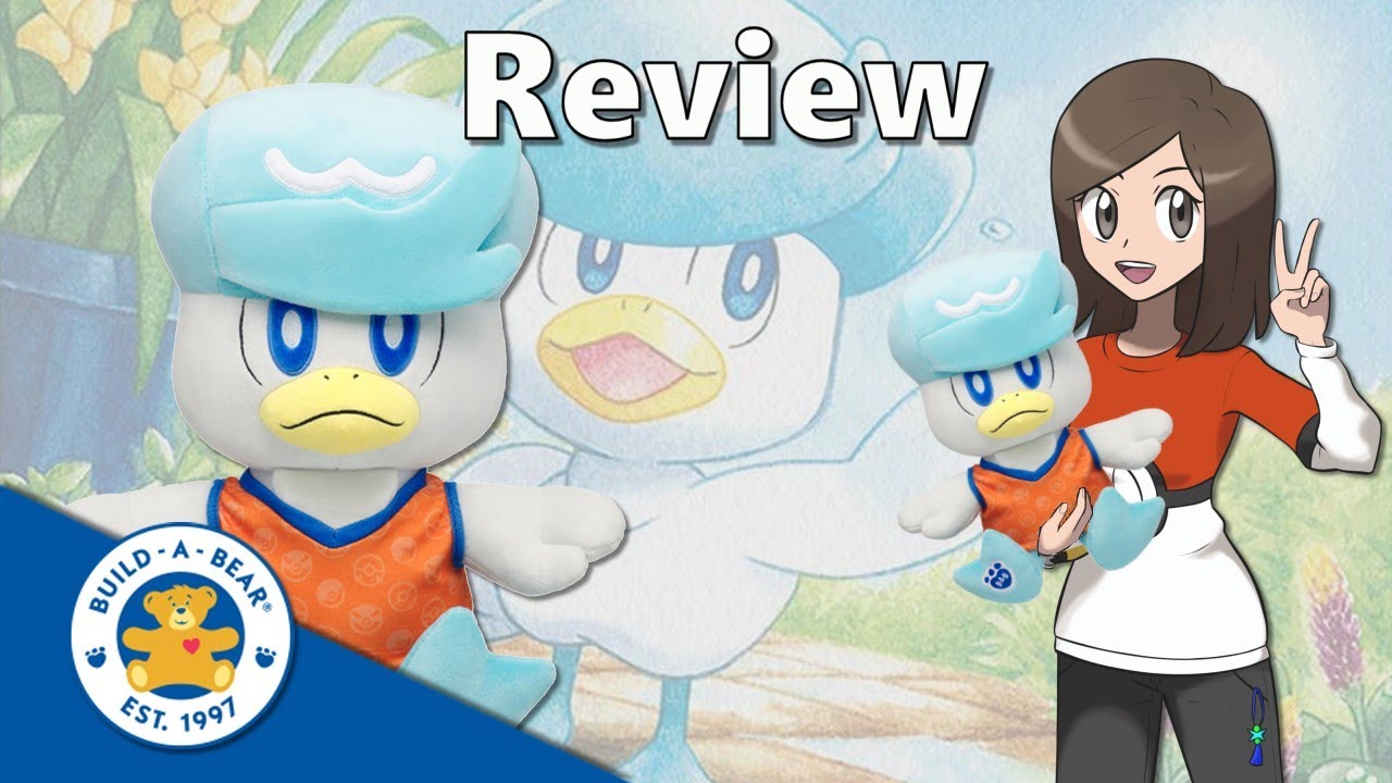 Pokémon Build a Bear Quaxly Review