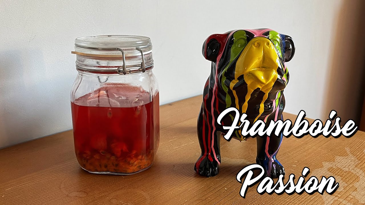 Rhum arrangé framboise passion