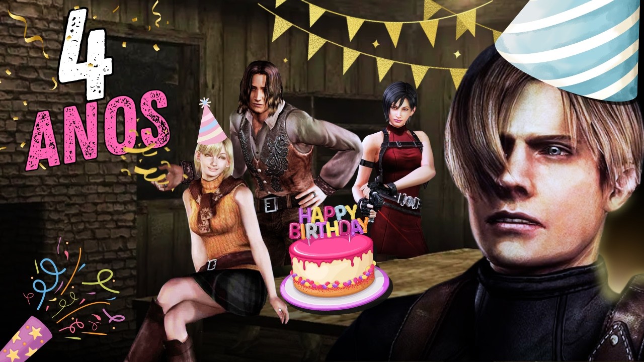 ANIVERSÁRIO DO CANAL | Resident Evil 4 no Notebook