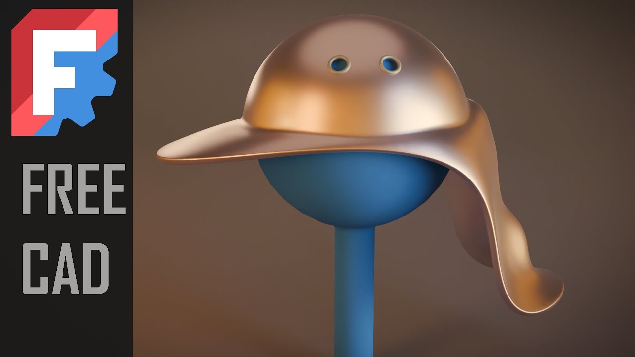 Design A Hat In FreeCad v1.0RC1.
