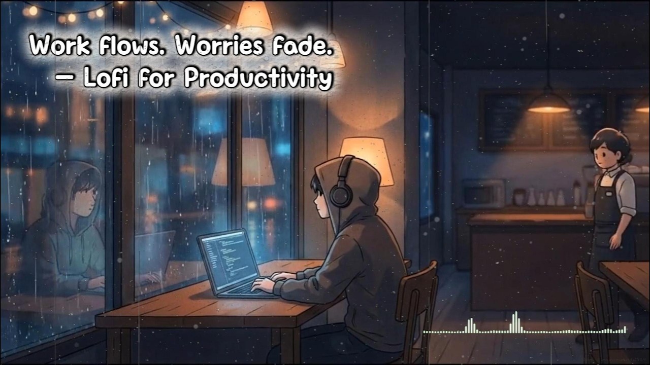 Work flows. Worries fade. — Lofi for Productivity (Night Work Beats)