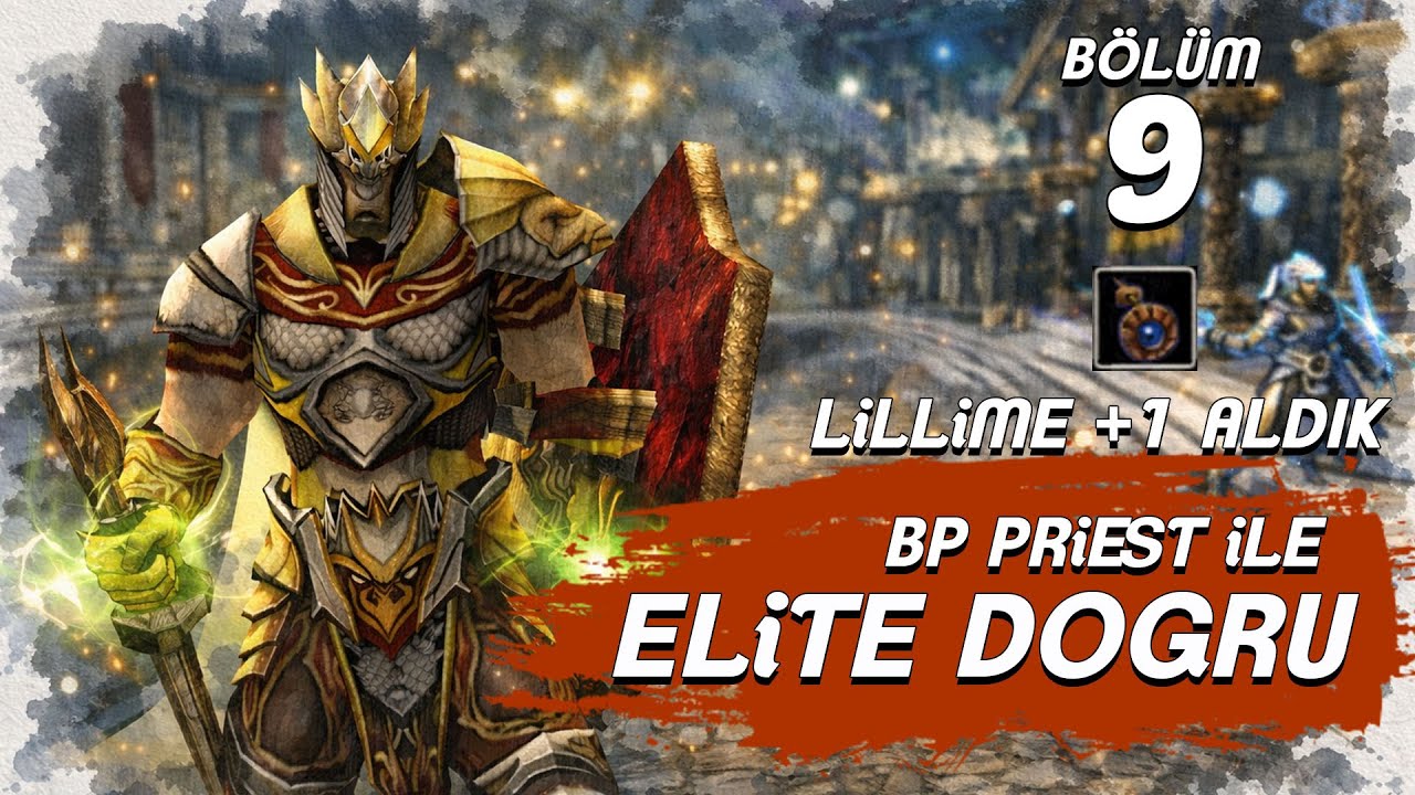 [9]KNİGHT ONLİNE ELİTE DOĞRU / BP PRİEST SERİSİ / 180 PAR&Ccedil;A SHELL KIRDIK  /CZ FARM