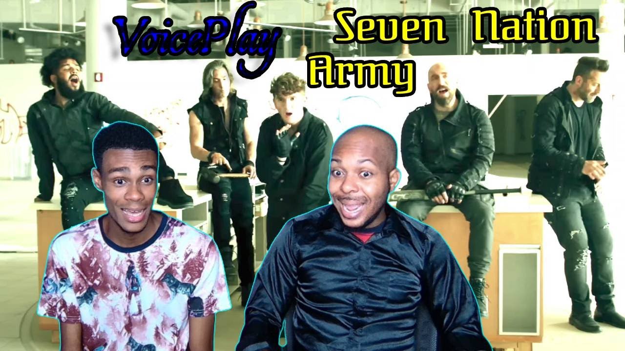 VoicePlay ft Anthony Gargiula - Seven Nation Army (The White Stripes Cover)  (First Time Reaction)