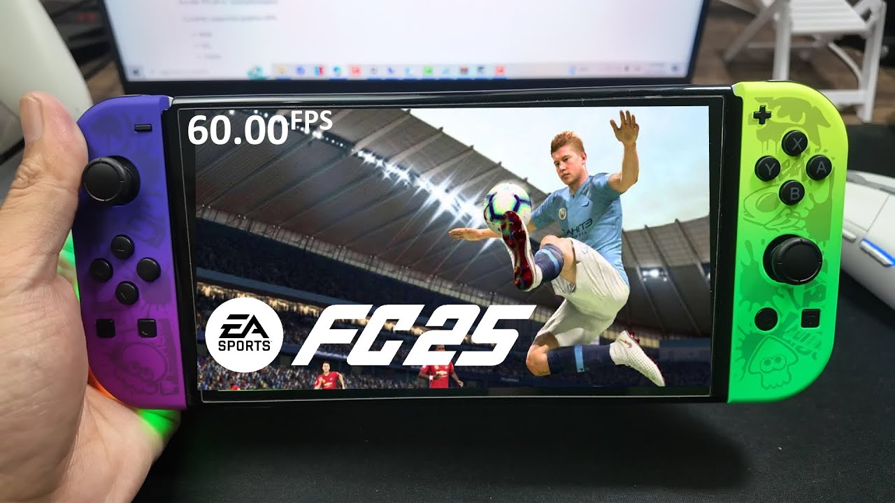 60FPS FC 25 Nintendo Switch😱😱!! Cara Boost Gameplay EAFC 25 Ke 60FPS Dengan Custom Firmware