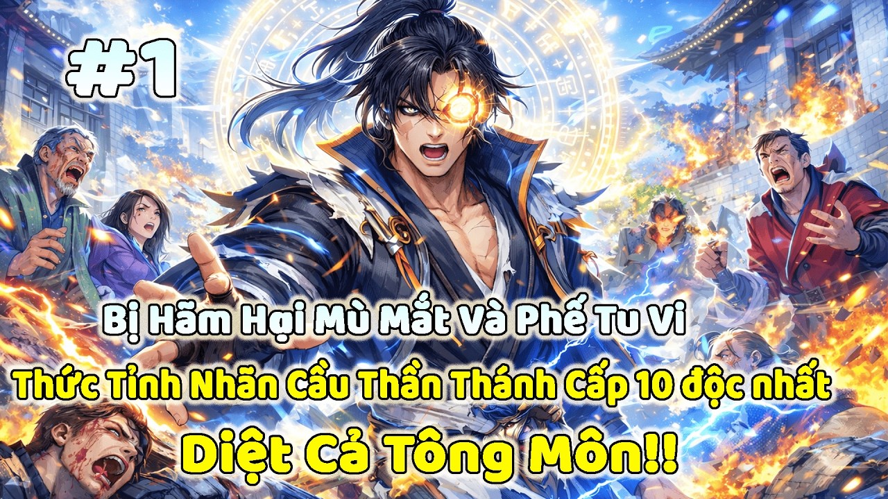 Bị Hãm Hại Mù Mắt Và Phế Tu Vi – Thức Tỉnh Nhãn Cầu Thần Thánh Cấp 10 độc nhất– Diệt Cả Tông Môn! P1