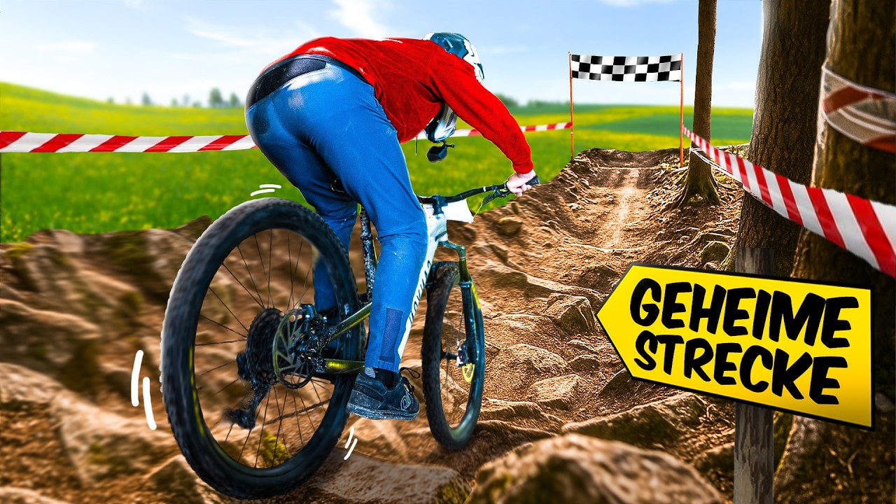 DH-Race GEWINNEN ohne Strecke zu kennen?