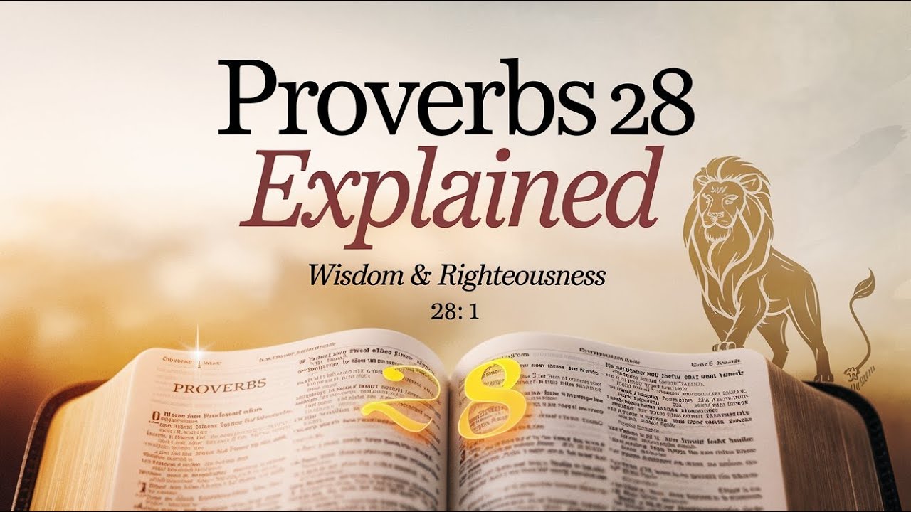 Proverbs 28 Explained: Unlocking the Wisdom of Righteousness and Integrity (KJV)