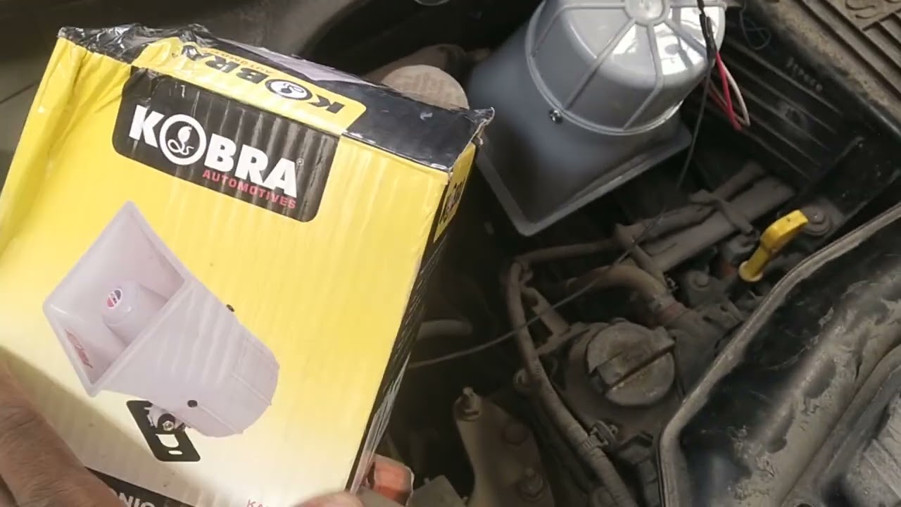 KOBRA VIP SIREN ,, OLD ERTIGA,, installation