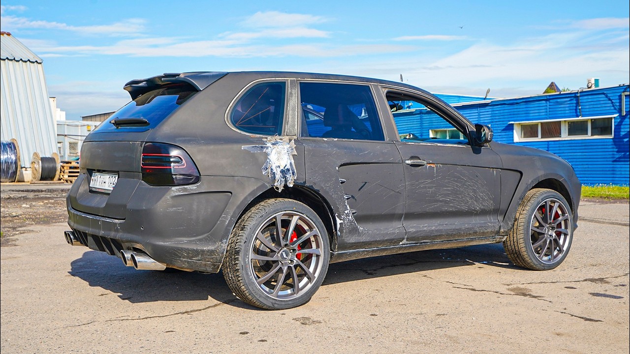 ВТОРАЯ ЖИЗНЬ PORSCHE CAYENNE TOP CAR ЗА 200 000 РУБЛЕЙ.