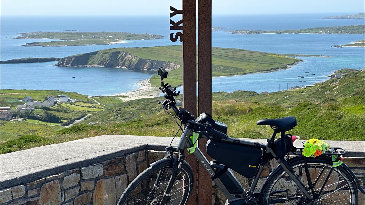 Cycling the Clifden Sky Road loop from Ballyconneely in Connemara