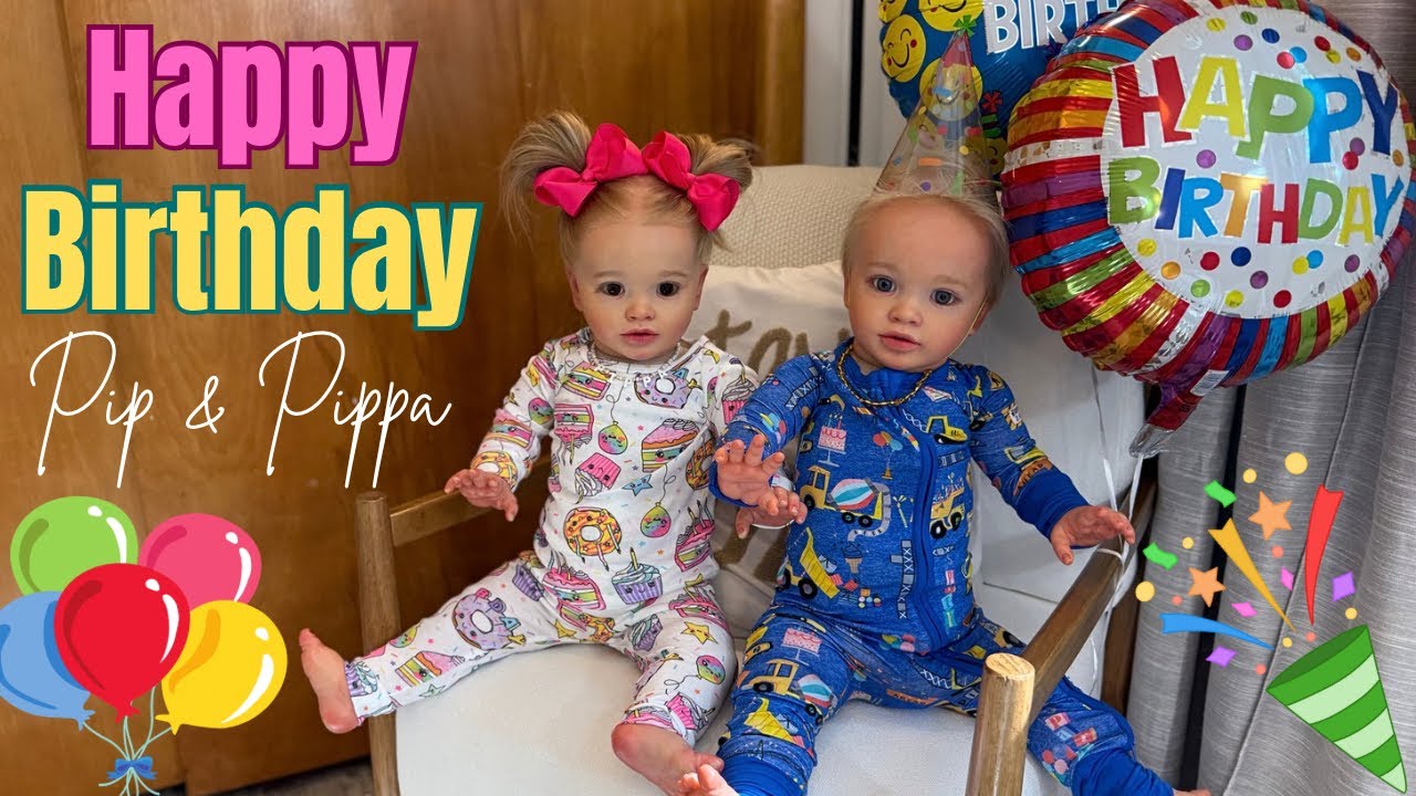 MY REBORN TWINS Pip & Pippa TURN 3! 🎂 CUTEST THEME, DREAM GUESTS & SURPRISE GIFTS! 🎁 