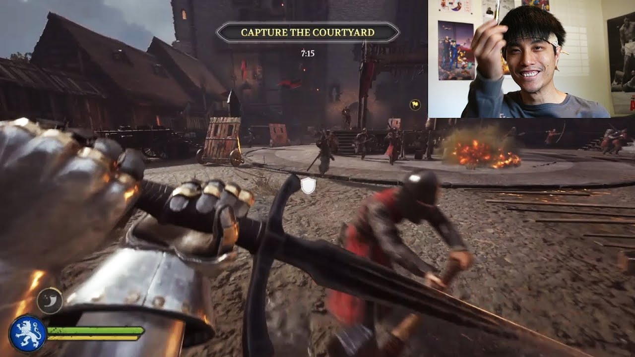 Taking a CARTRIDGE HIT for each death on Chivalry 2