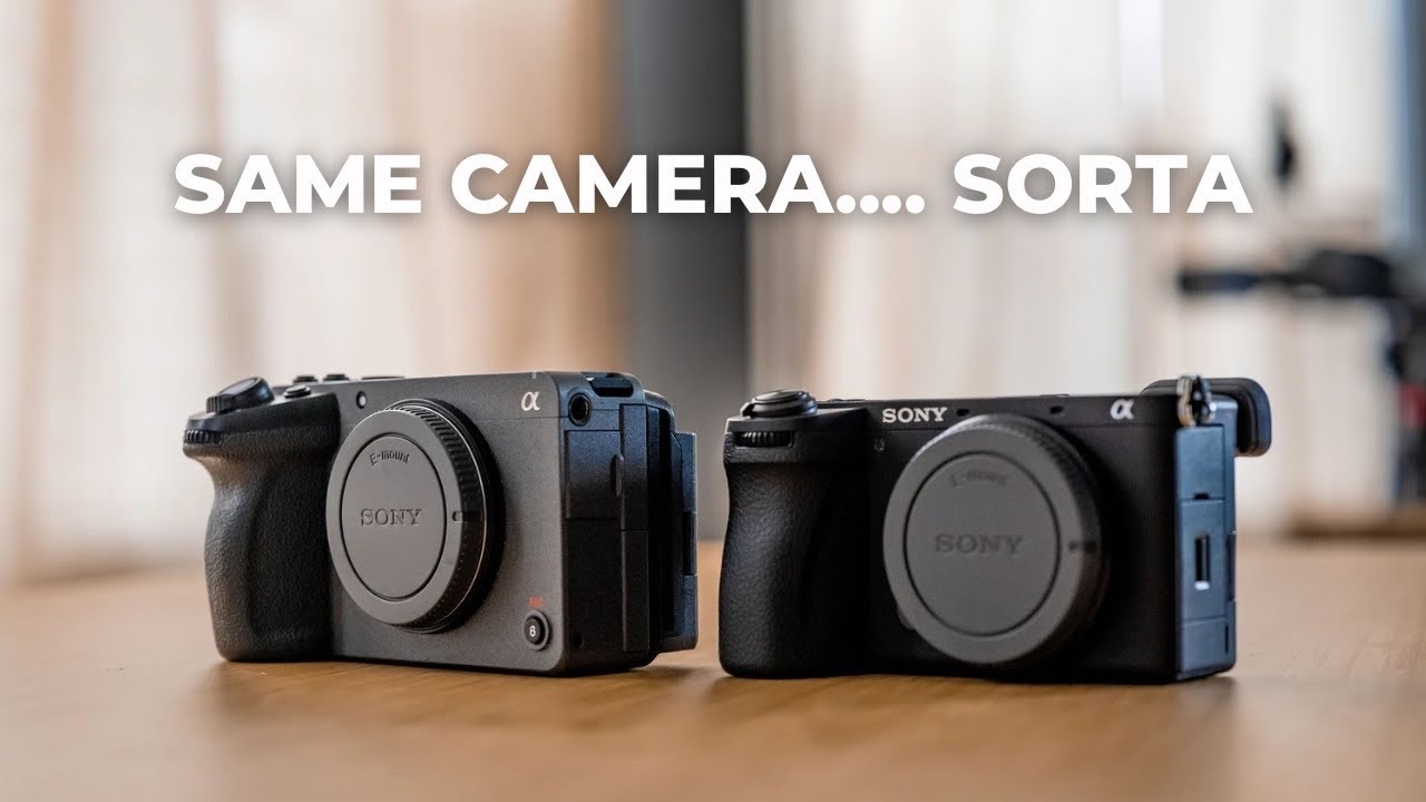 Sony a6700 против FX30, они выглядят одинаково, но совершенно разные