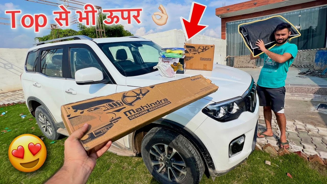 Premium Accessories Installed in our SCORPIO N 🔥 Very Important!