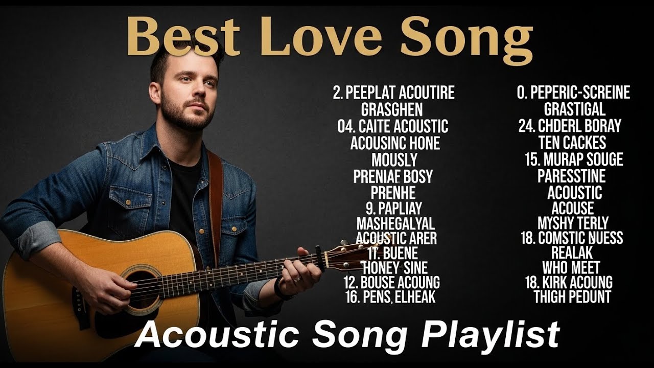 Soft & Cozy Acoustic Love Songs | Chill Playlist Vol 【2327】