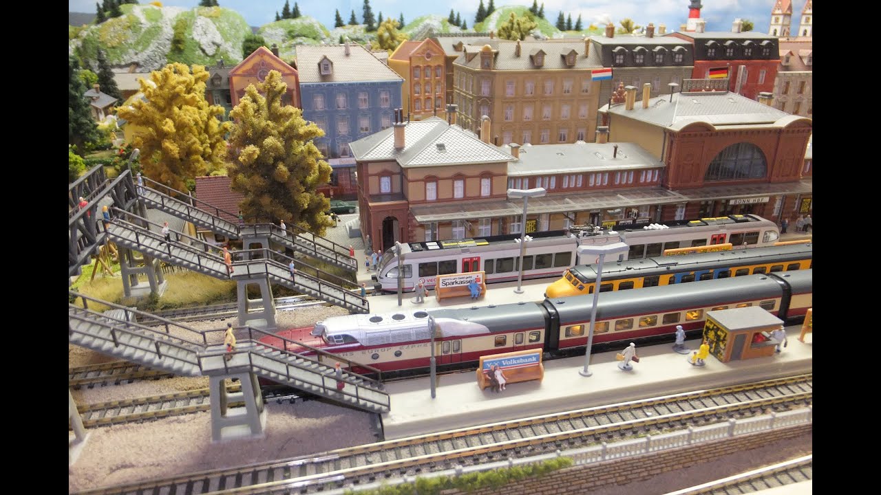 N spoor (N gauge) Theo's modelbaan 2010-2015