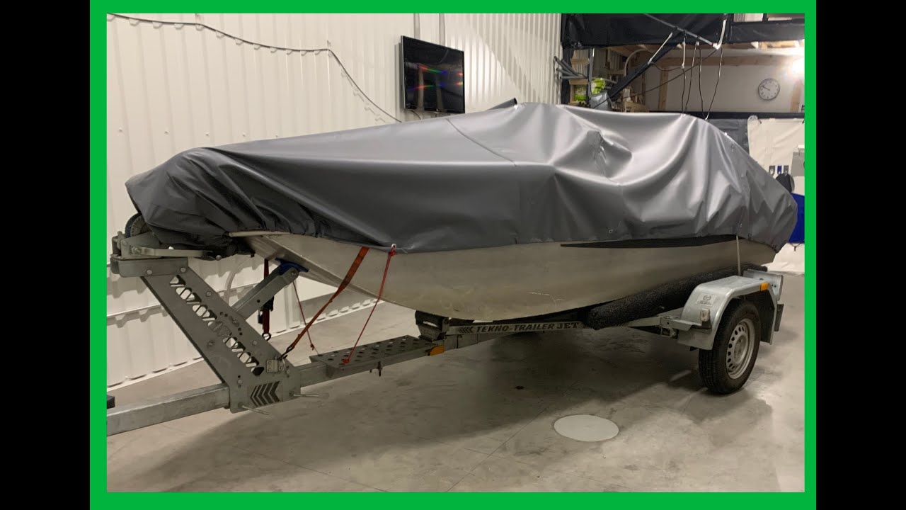 PVC Boat Cover Compatible with Jon Boat 410  | All-Weather Protection