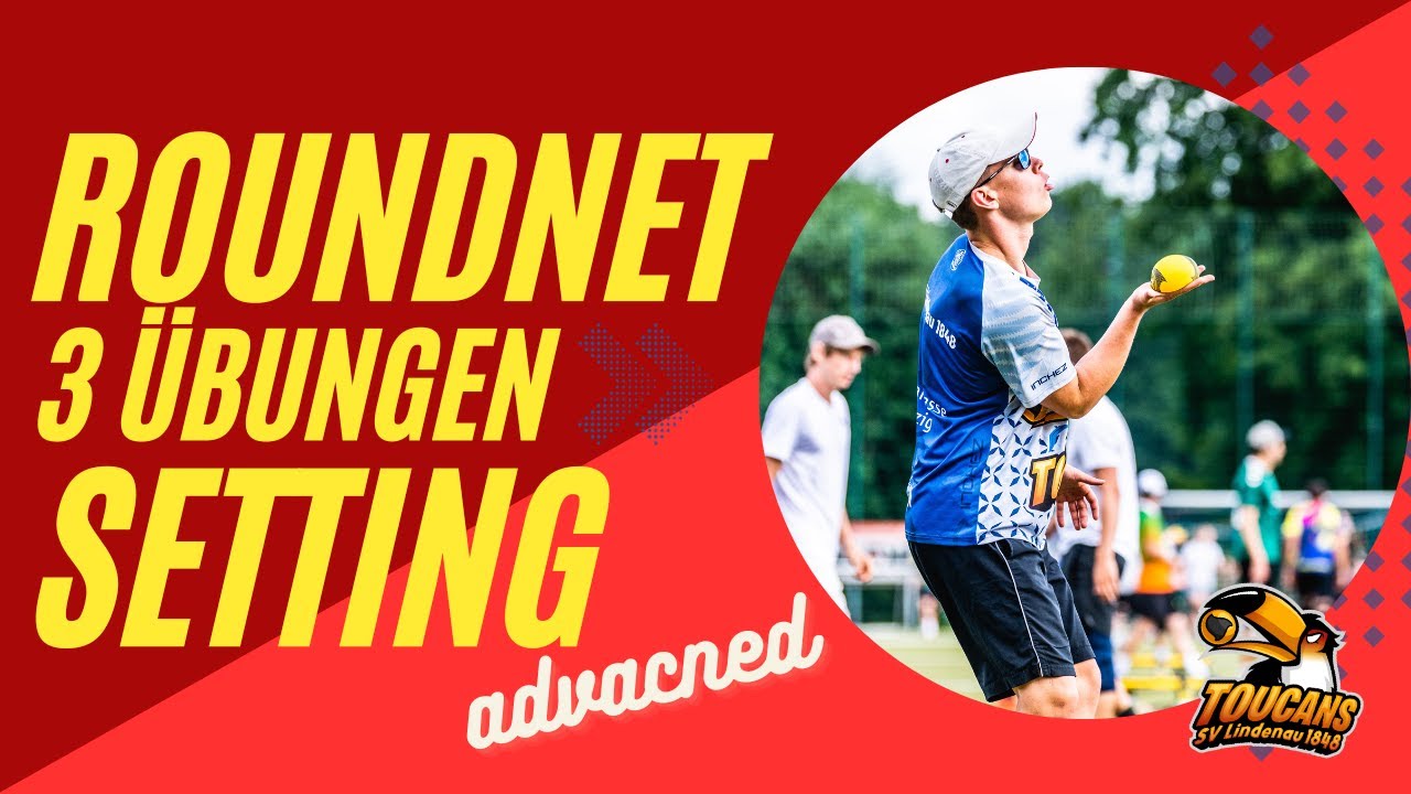 3 SETTING Übungen für Advanced Roundnet  | Spikeball Tutorial Deutsch