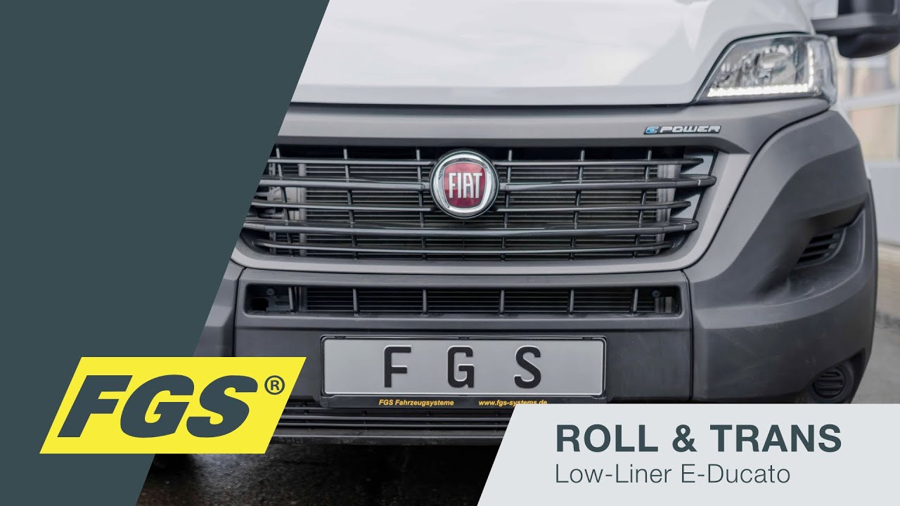 FGS Low Liner Kofferfahrzeug auf Basis Fiat E-Ducato - Elektrotransporter