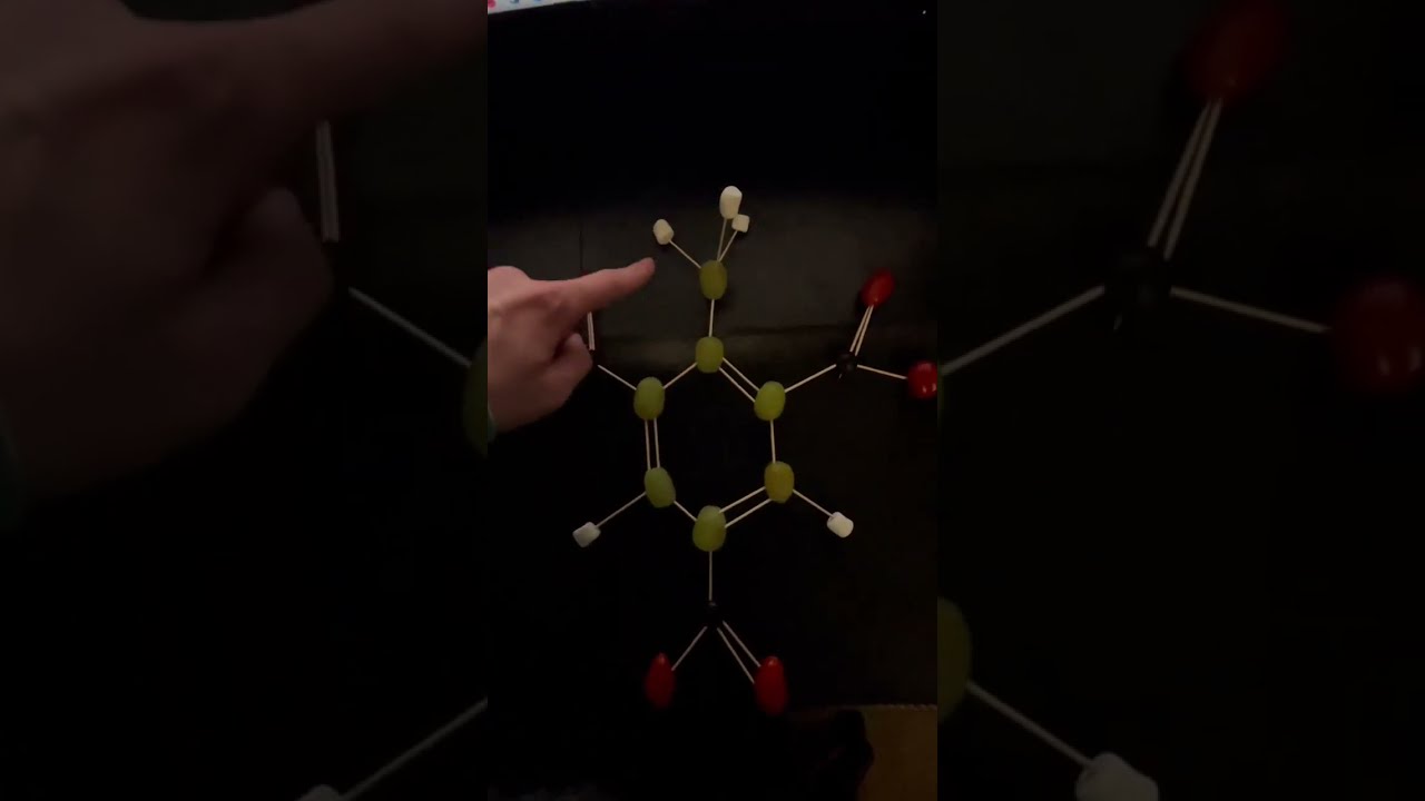 TNT Molecule 3D Structure (March 3, 2023)