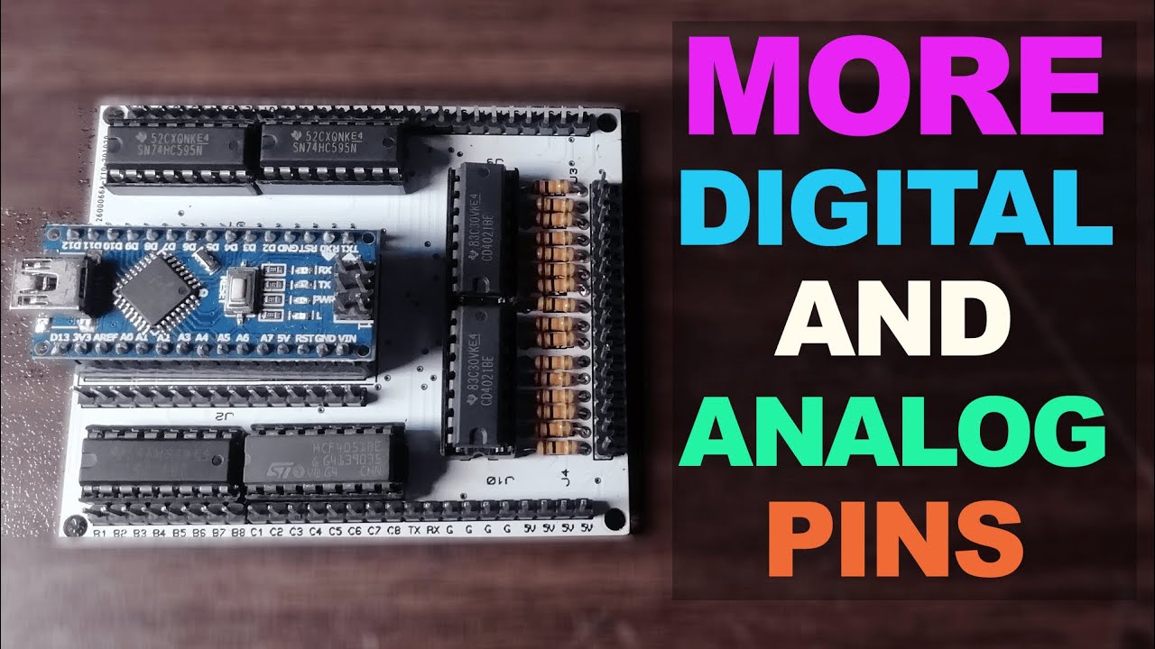 How To MUX Arduino Inputs & Outputs | Arduino Multiplexer