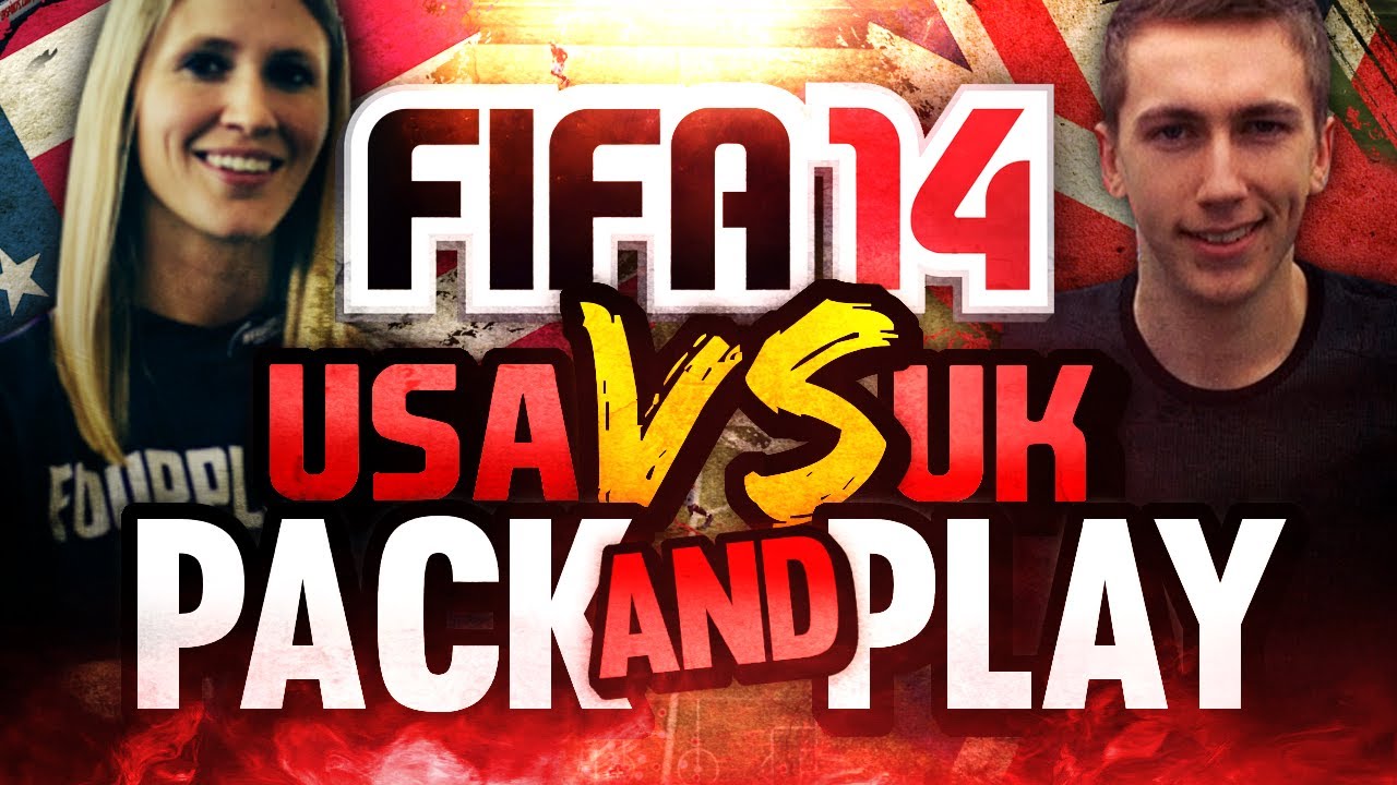 THE AIDS' | FIFA 14 | UK VS USA PACK AND PLAY