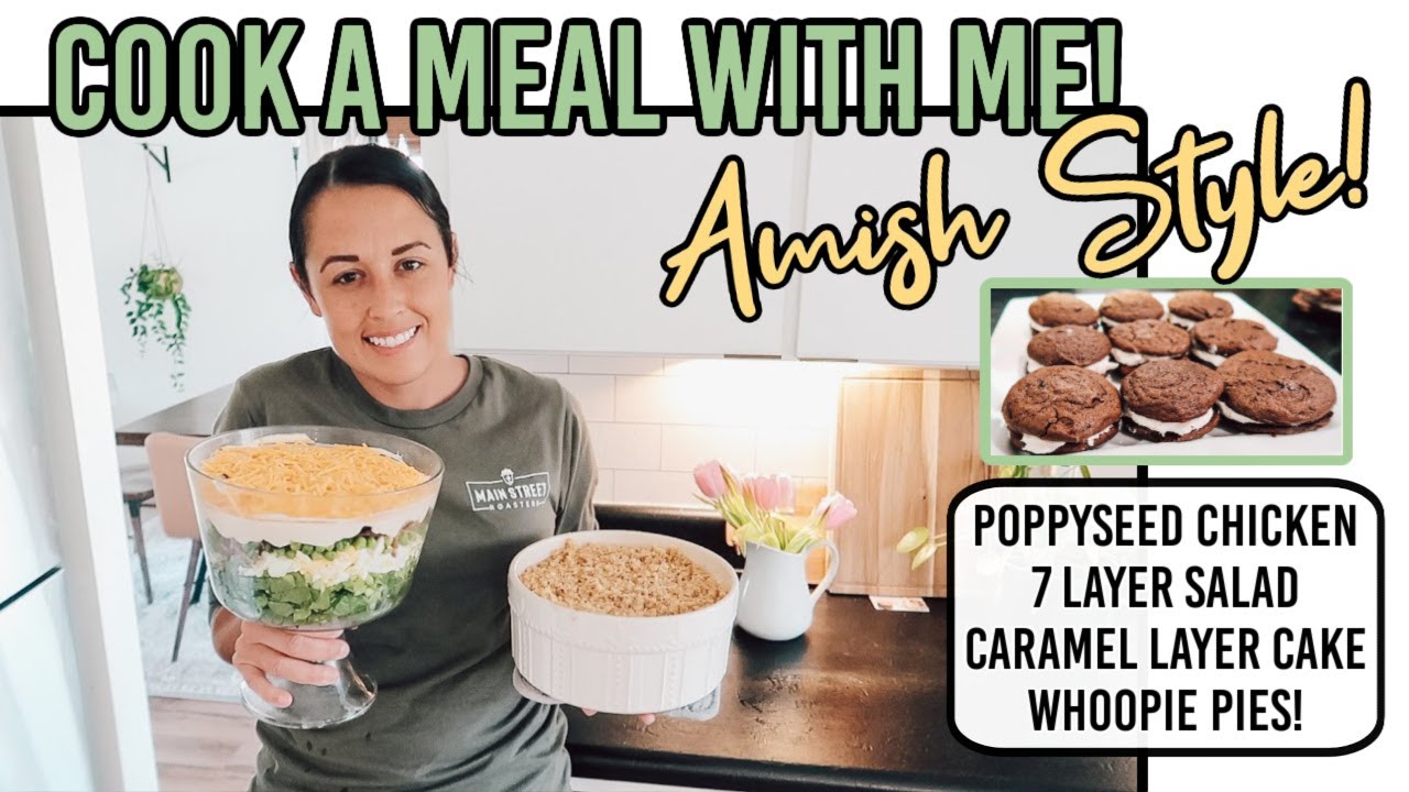 AMISH/MENNONITE STYLE COOKING | EASY DINNER IDEAS | LYNETTE YODER