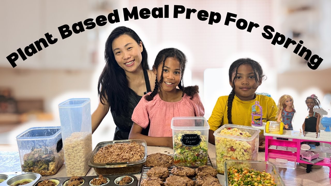 MEAL PREP IDEAS FOR SPRING | Plant Based Vegan Recipes