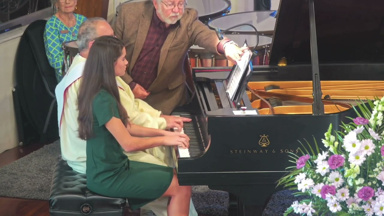 Hark! The Angels Sing | Alena Yancy and Marcos Flores, piano four hands.