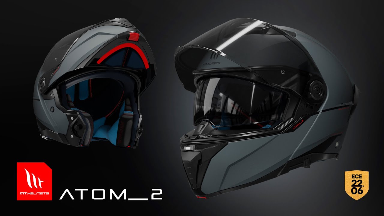 MT Helmets | Atom 2 SV - Modular helmet | 22.06 State of the Art