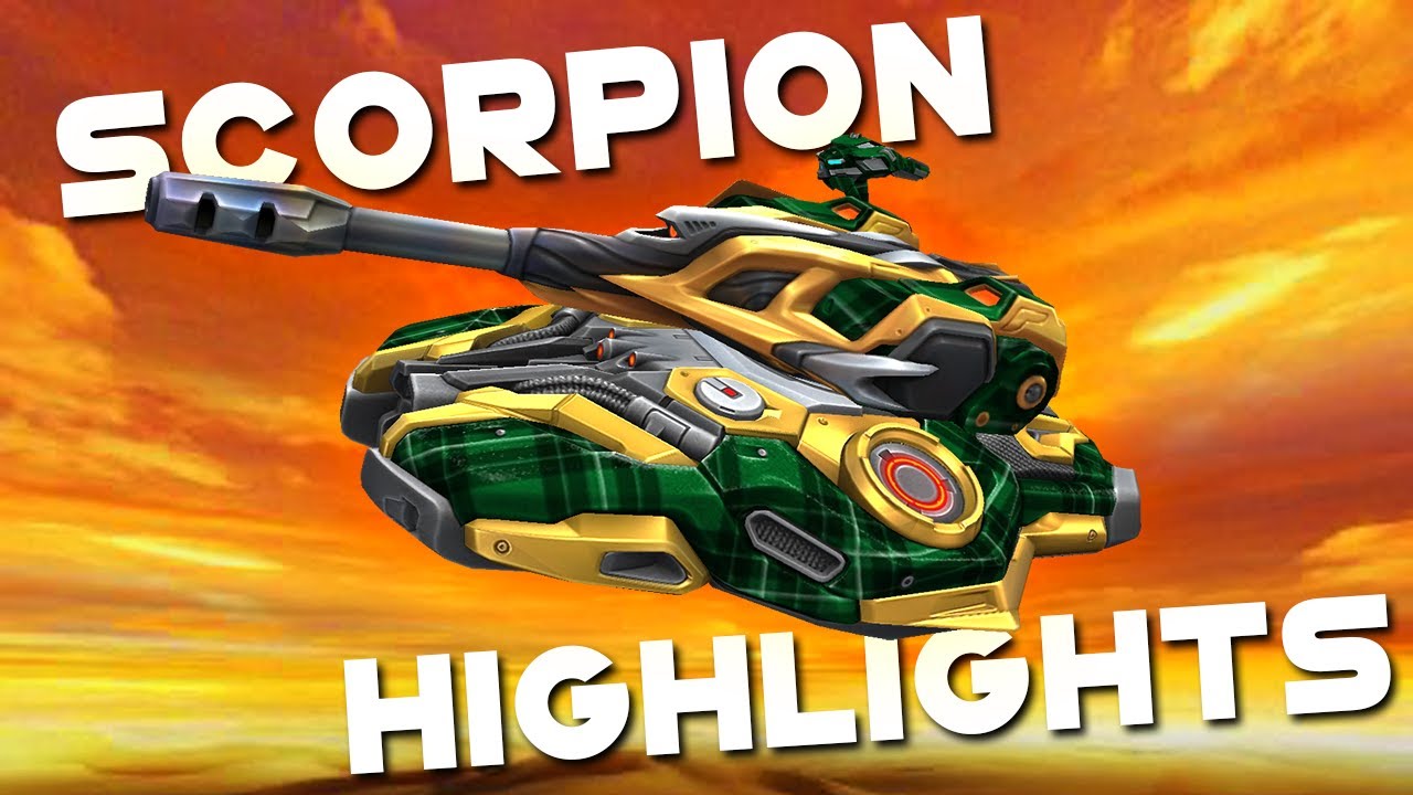 Tanki Online - Scorpion | Crusader Highlights | MM Gameplay