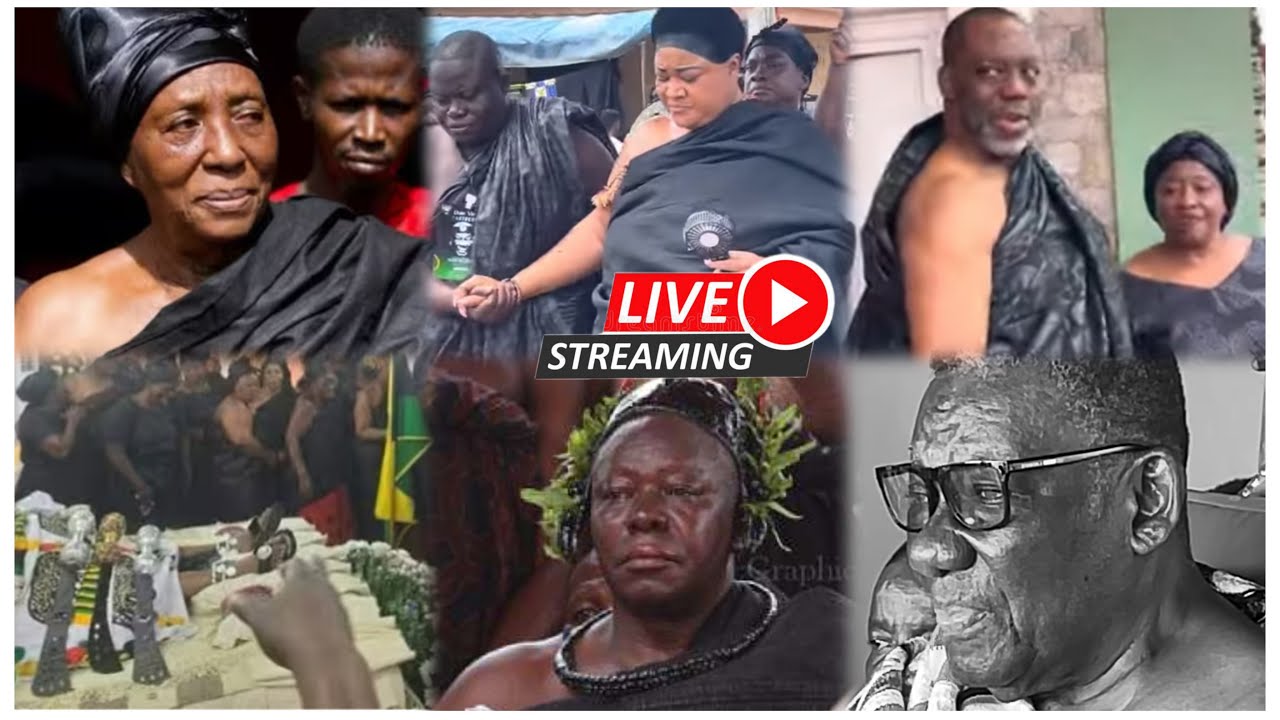 LIVE NOW: FINAL FUNERAL RITE OF DAASEBRE OSEI BONSU ( MAMPONGHENE) Day 2