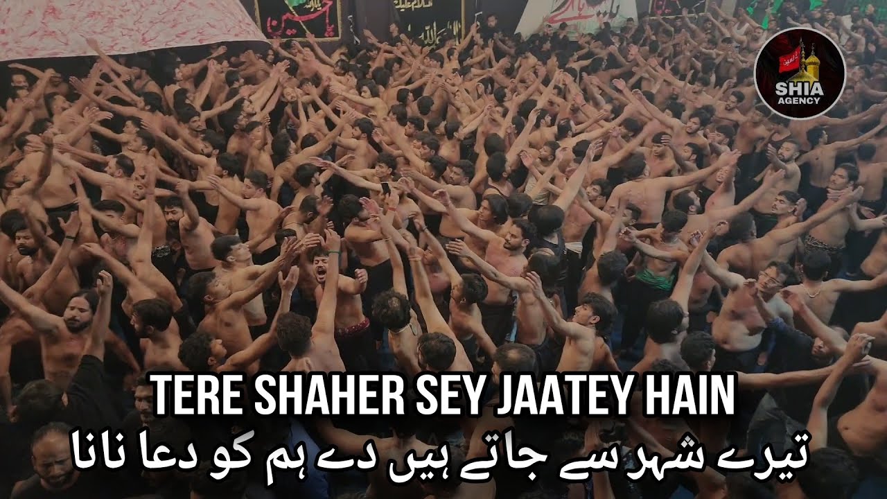 Nohay Tere Shaher Sey Jaatey Hain De Hum Ko Dua Nana | Matami Dasta Kull Hind | 25 Rajab Hyderabad