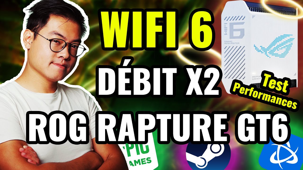 DOUBLER SON DÉBIT WIFI 6 - ASUS ROG Rapture GT6 : Configuration & Installation en détail.