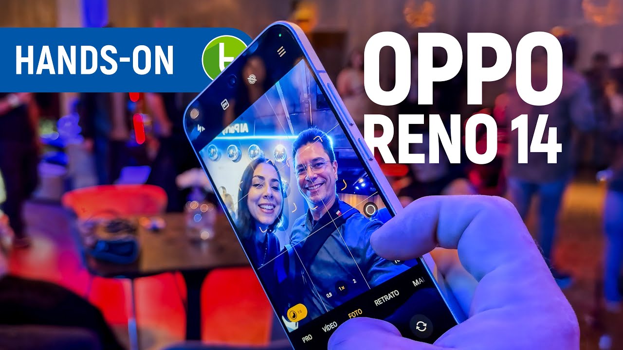OPPO RENO 14 estreia com IA, IP69 e GRANDE PROMOÇÃO no MERCADO BRASILEIRO