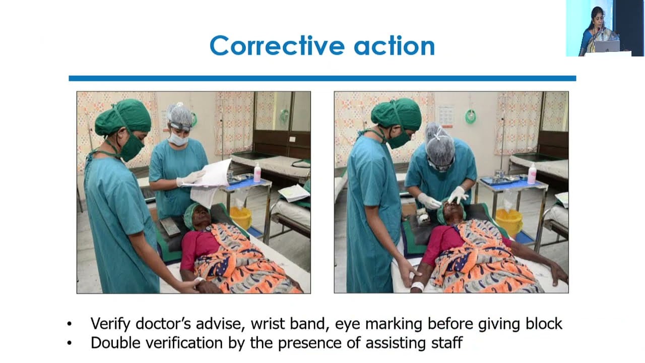AIOC2024  IC136 Topic  Dr Haripriya Aravind Ensuring surgery of correct eye & Correct procedure