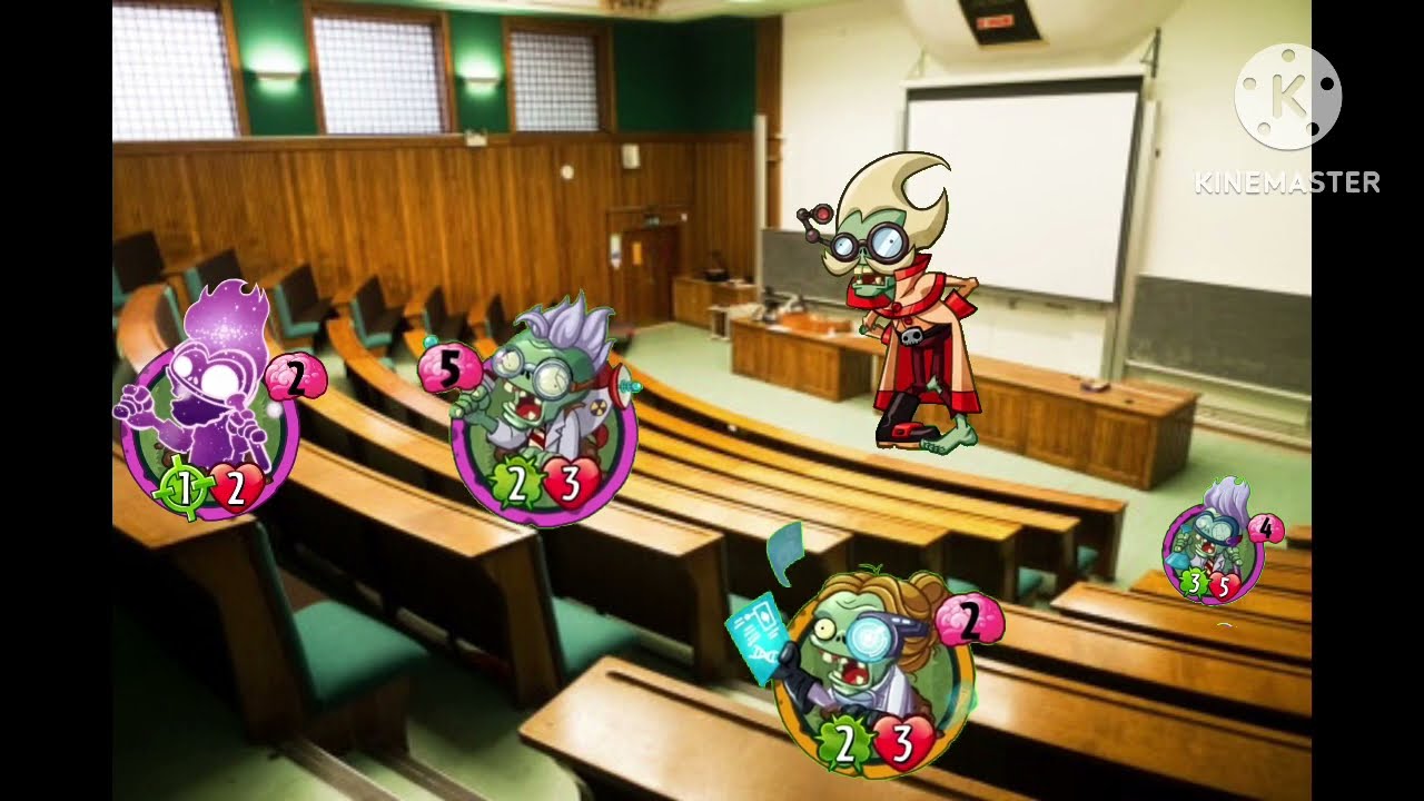 How Professor Brainstorm’s class be like…. PvZ Heroes funny edit
