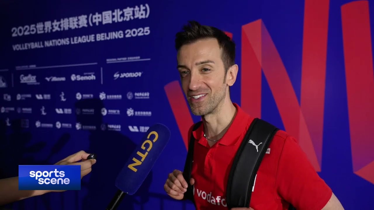 🎂Santarelli's Birthday Wish: 🇹🇷T&uuml;rkiye's Victory Over 🇨🇳China｜VNL 2025 - Beijing｜Volleyball