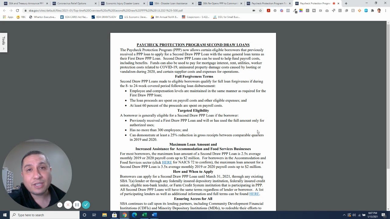 NEW PPP LOAN EXPLAINED