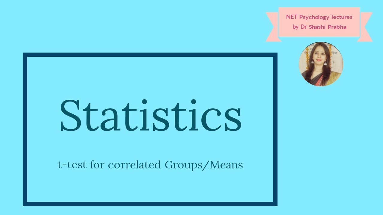 Statistics 24,  t-test for correlated groups