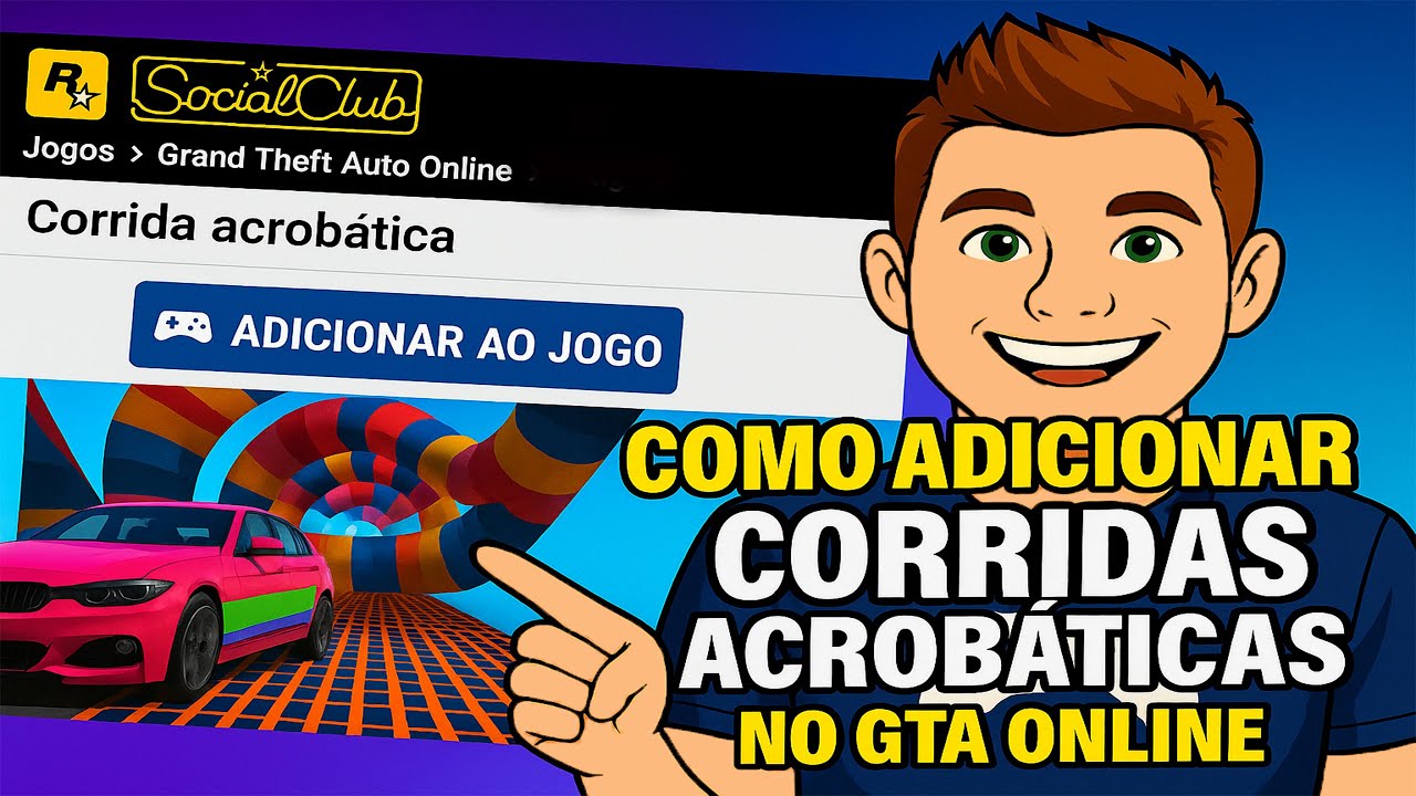 Aprenda a Colocar Corridas no GTA Online (R&aacute;pido e F&aacute;cil!)