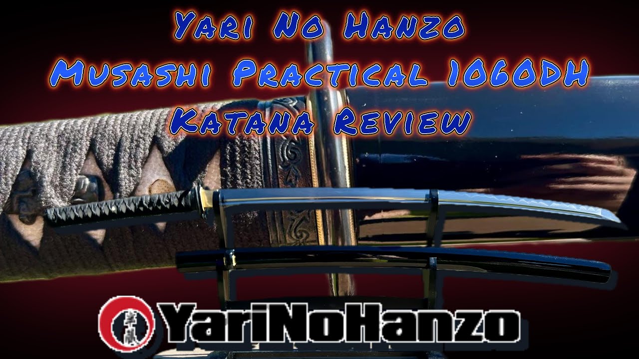 Обзор YariNoHanzo Musashi 1060DH практической серии Katana