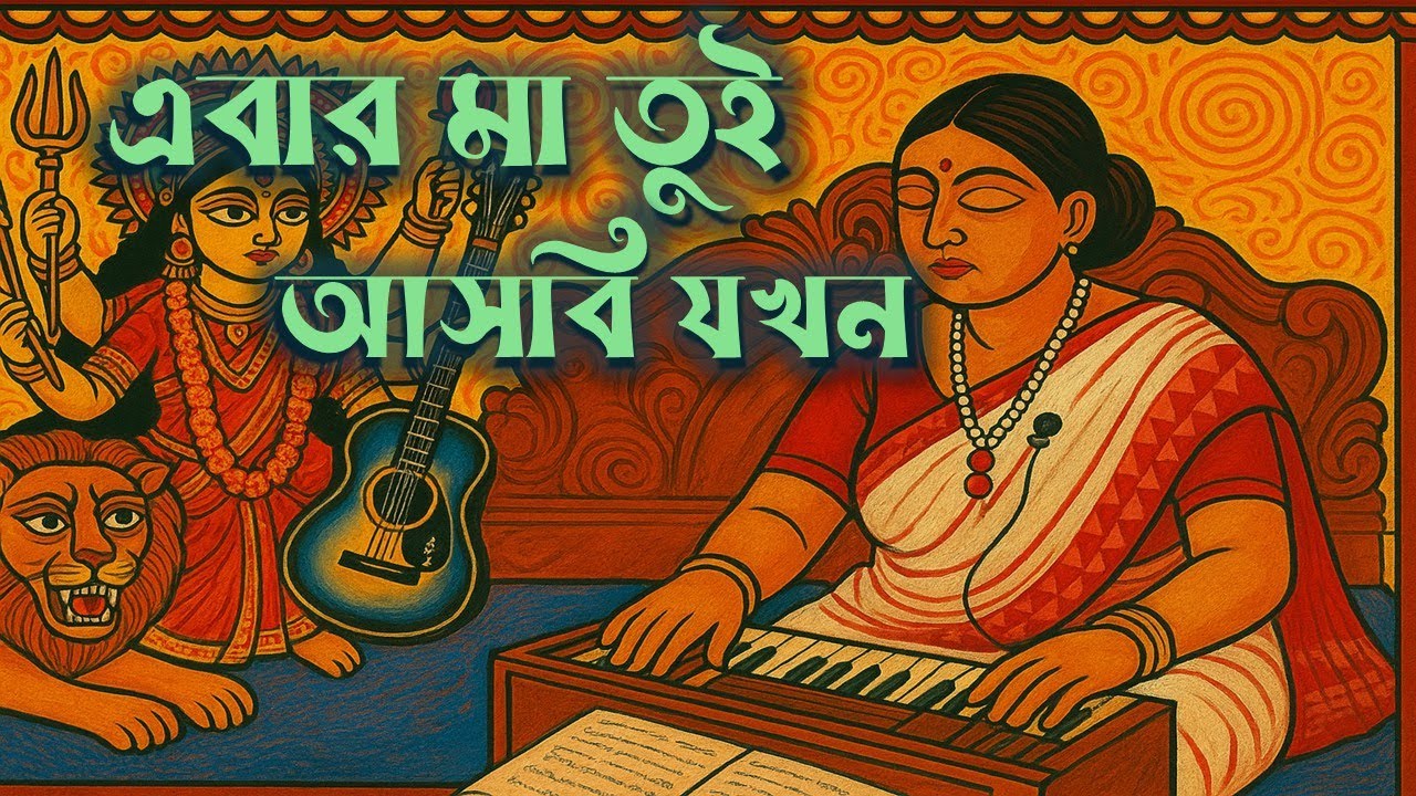 Ebar Maa Tui Asbi Jakhon || এবার মা তুই আসবি যখন || Tumpa Das || Mayer Surer Khata