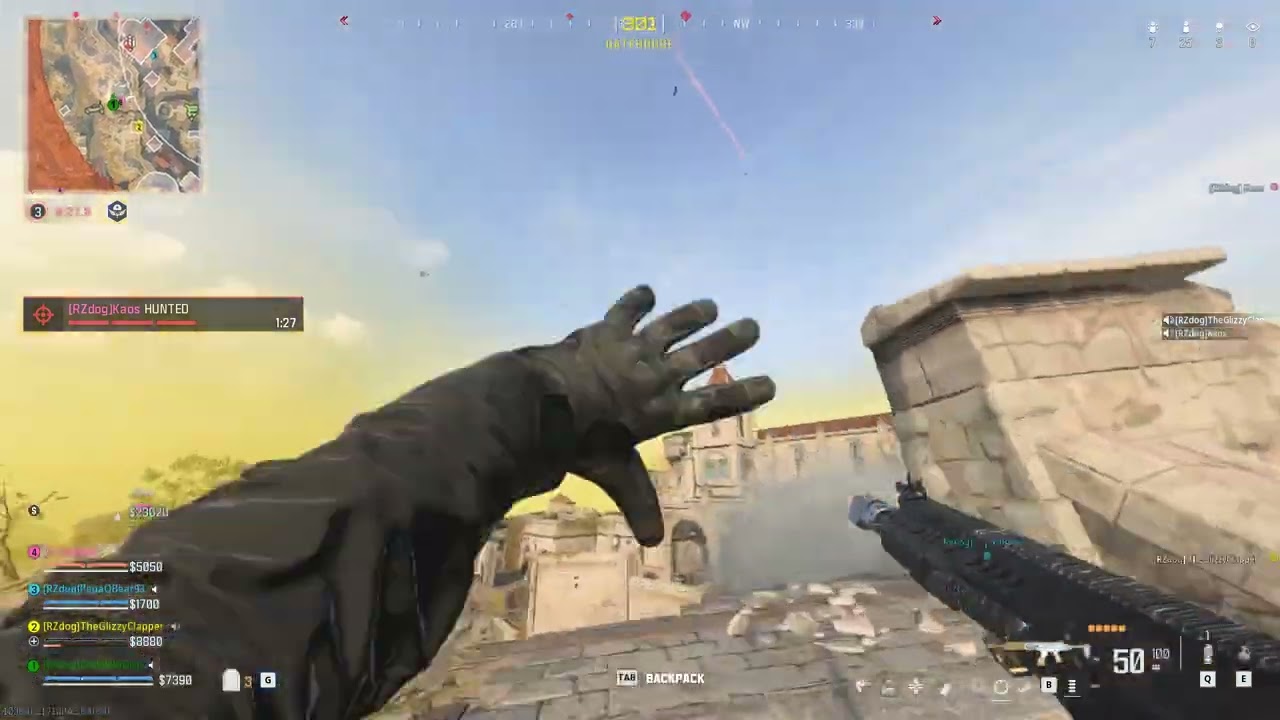 RZdogs go Back to Back. 1st Dub. OLDNEWGUY, TheGlizzyClapper, Kaos, and PapaQbear.