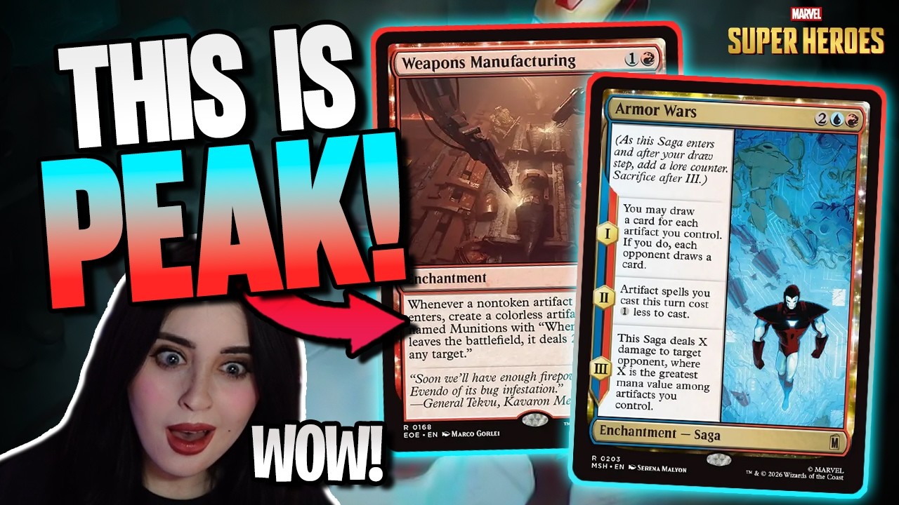 These New Artifact Cards are ABSURD! | Jeskai Weapons | Standard Marvel MTG Arena