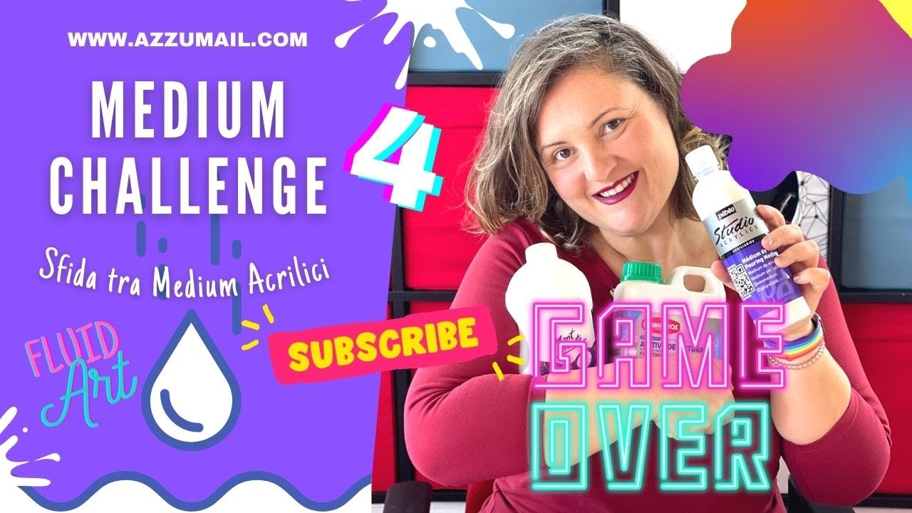 [04 LA FINALE MEDIUM CHALLENGE] Prima Battaglia italiano tra Medium acrilici per Fluid Pouring Art!
