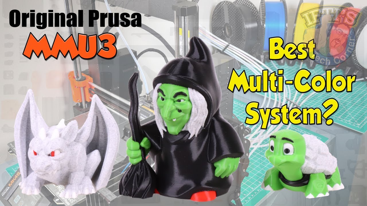 Original PRUSA MMU3 : How it works, and why it's so good!