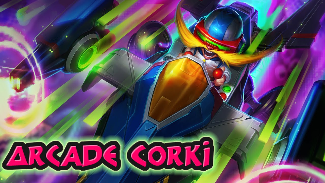 Arcade Corki Skin Spotlight - Pre Release - LOL [S6]