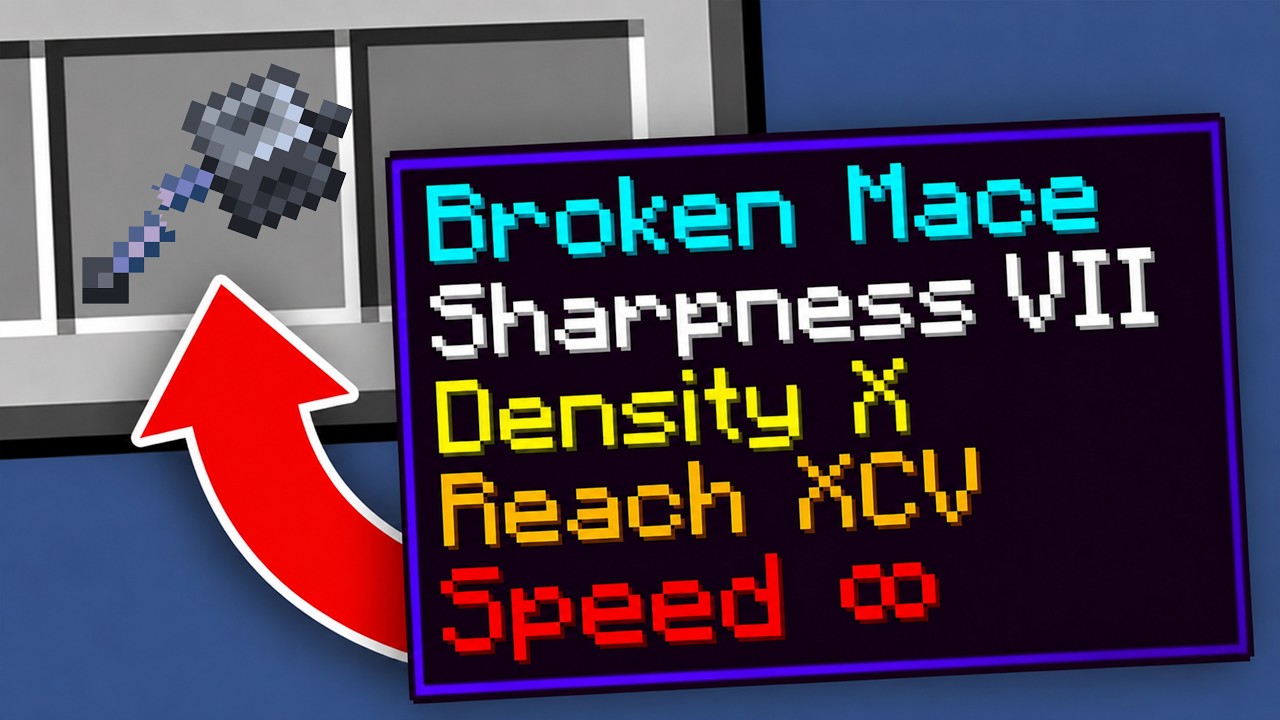 I Got the Broken Mace in This Minecraft SMP
