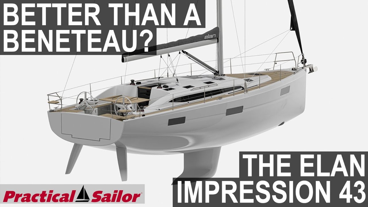 43-футовые крейсерские парусные лодки — The Elan Impression 43